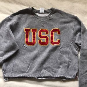 Vintage Distressed USC Sweatshirt